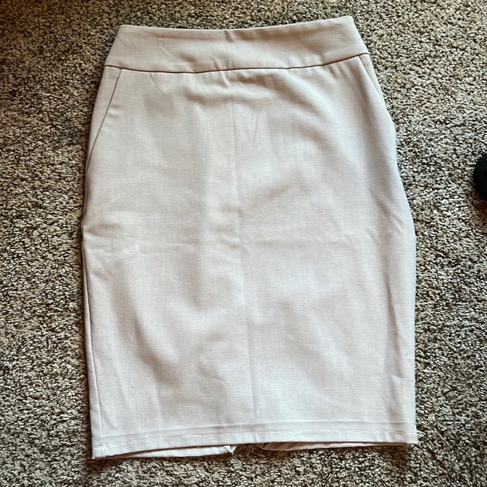 Express high rise skirt